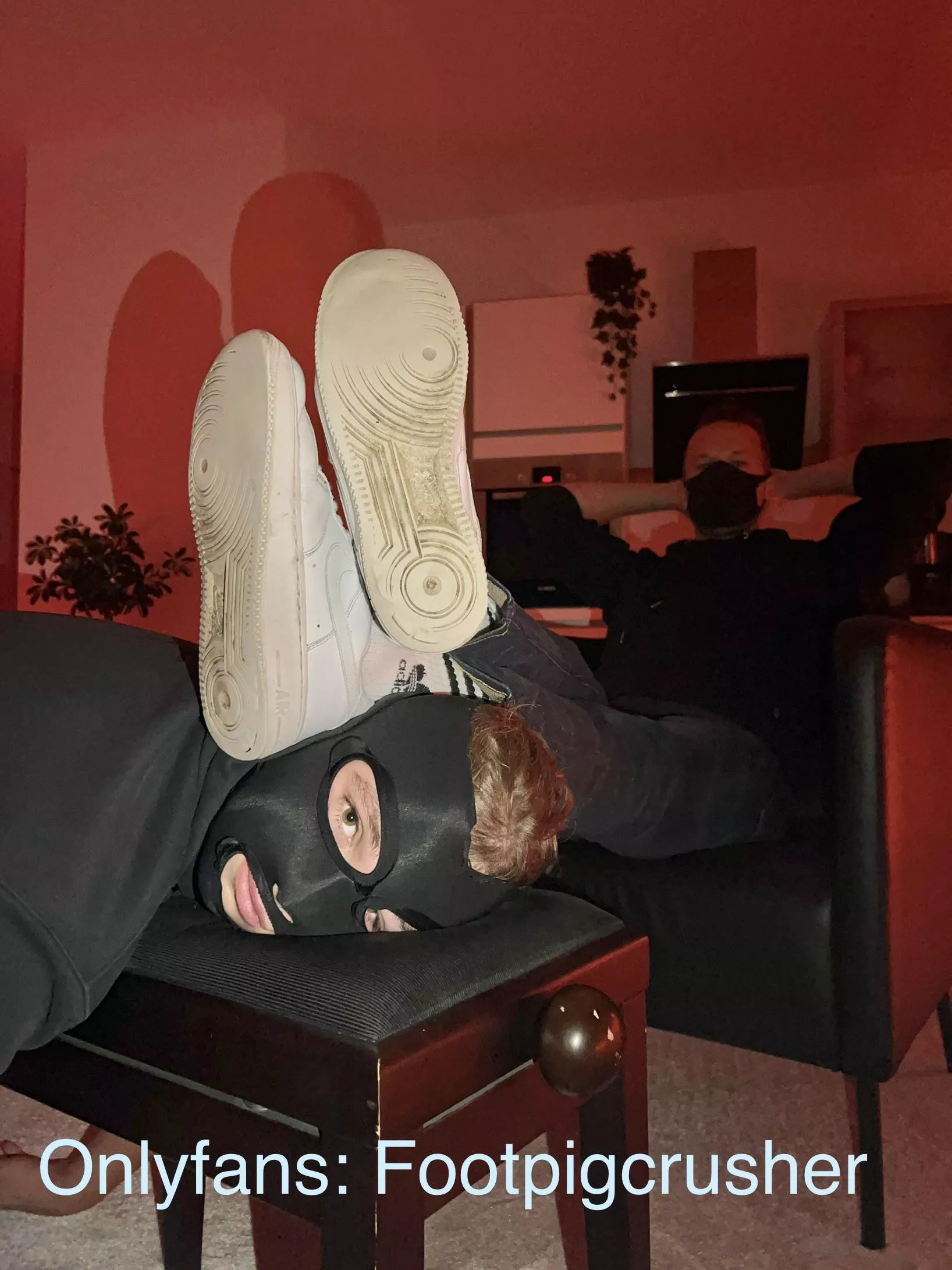 Your place: Under my sneaks 👇🏼😈