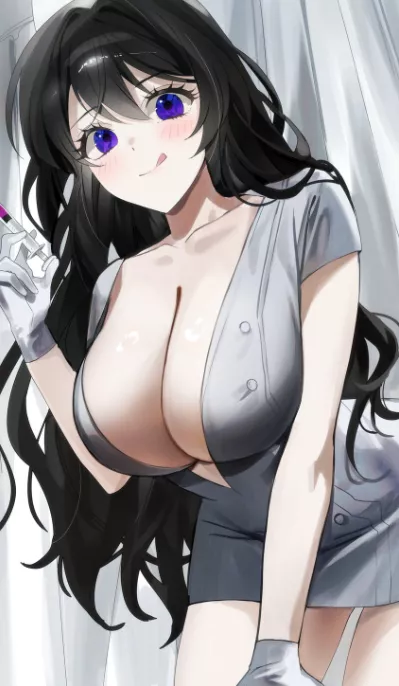 A alluring big boobs nurse (pibag)