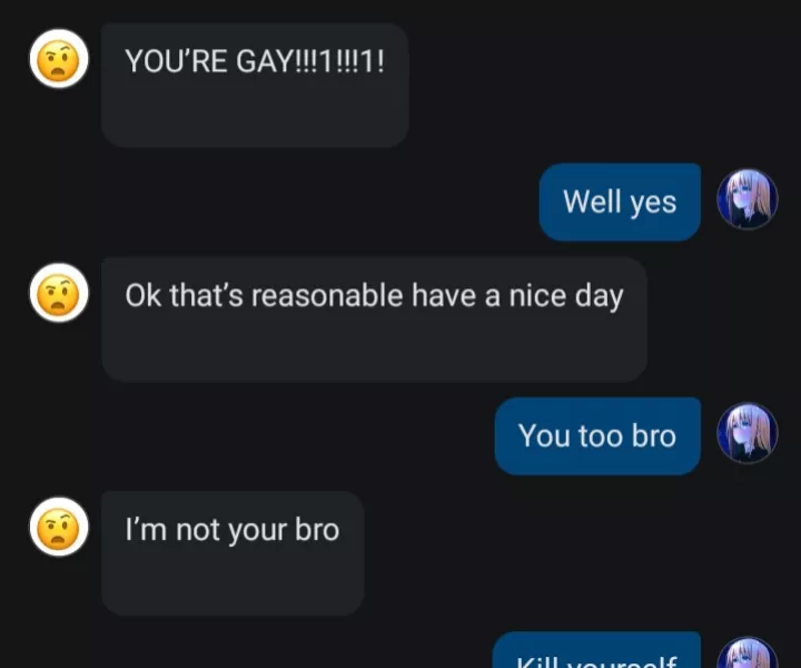 A nice conversation with the 