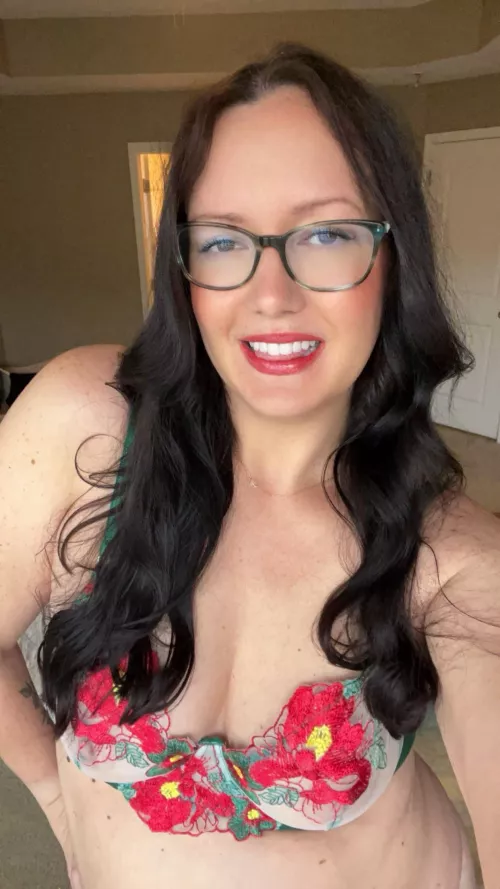 A smile for you…hope I’m not on the naughty list 