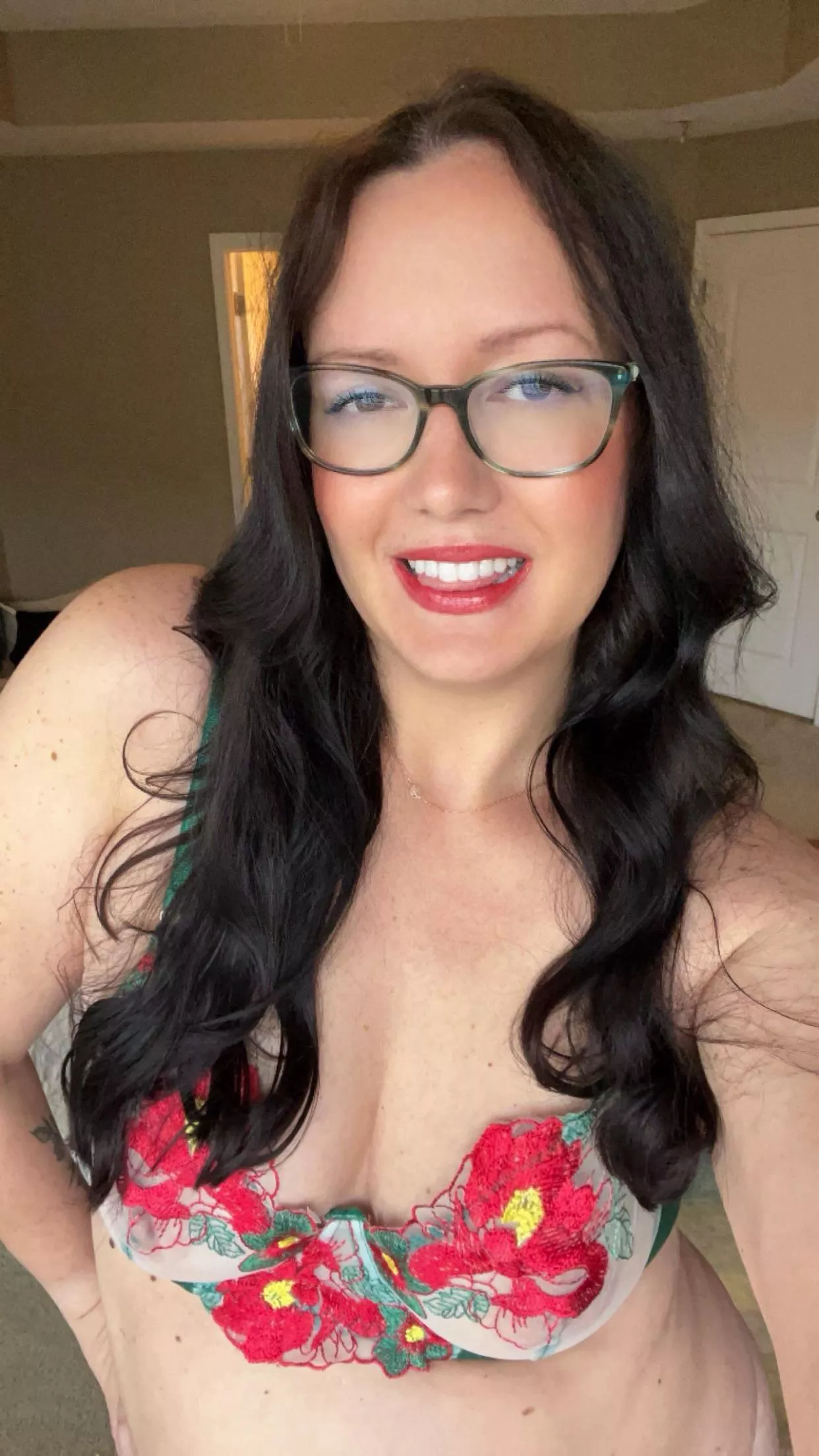 A smile for you…hope I’m not on the naughty list 