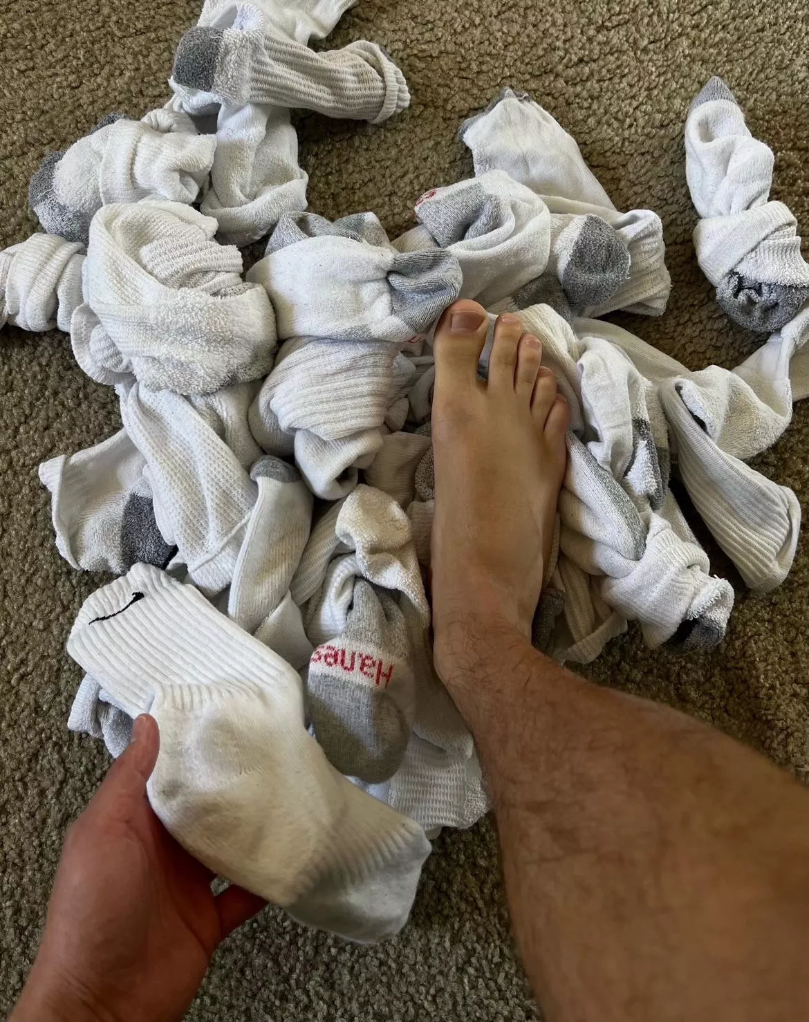 A weeks worth of running socks 👣💦