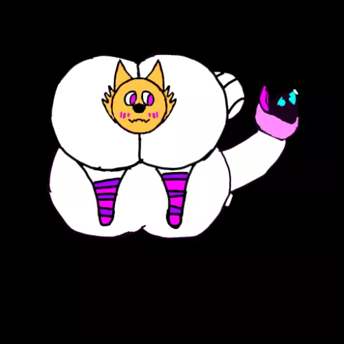 Ahh old OC's, my favorite prey~ (cock vore+anal vore) (art by, yours truly) 