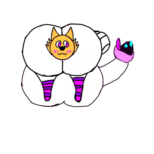 Ahh old OC's, my favorite prey~ (cock vore+anal vore) (art by, yours truly) 