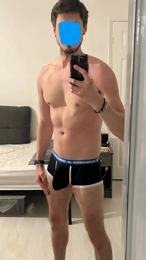 All my female friends have seen me like this, and none can take their eyes off my package