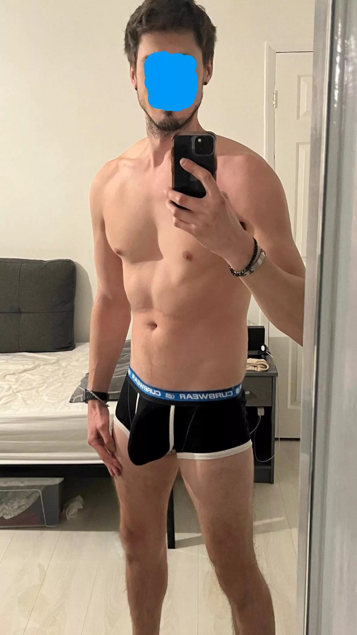 All my female friends have seen me like this, and none can take their eyes off my package