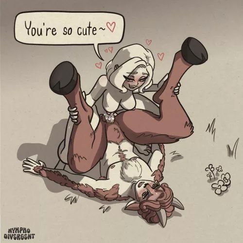 Amazon position on a satyr (NymphoDivergent)