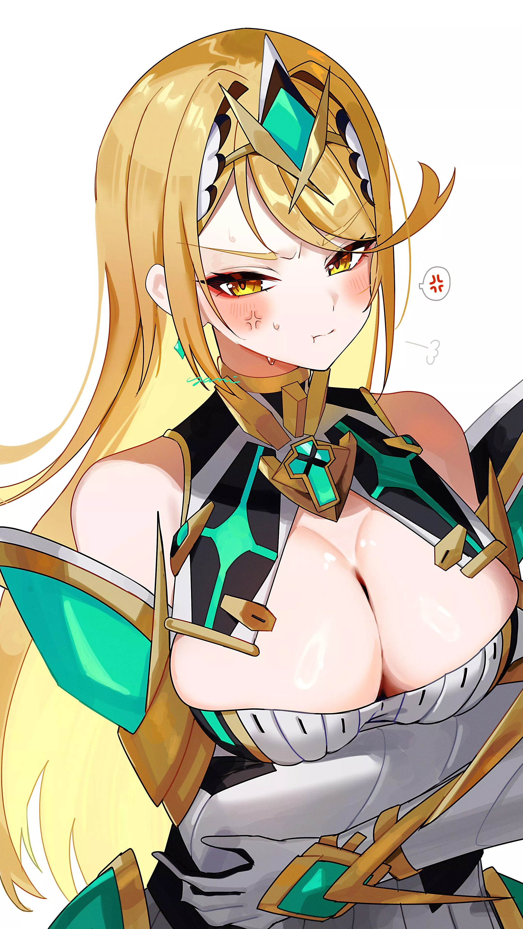 Angry Mythra [Xenoblade]
