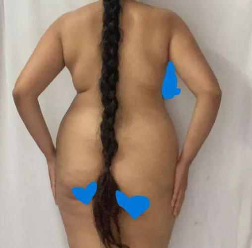 Backless but my braided hair covered it !