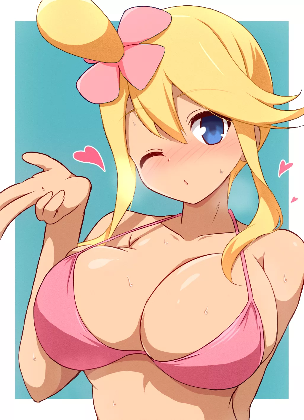 Bimbo Jenny in a Bikini