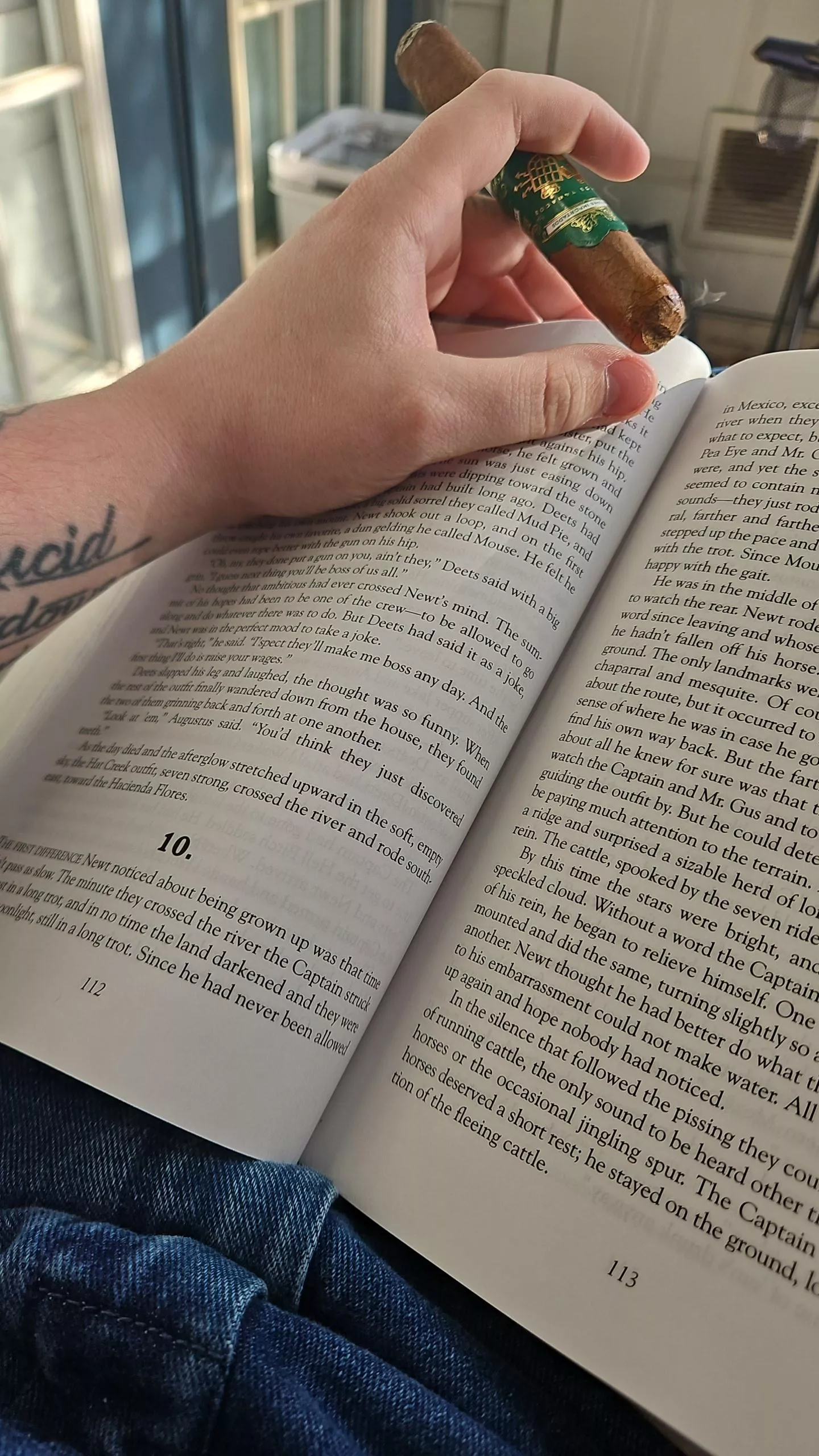 Book and a Smoke