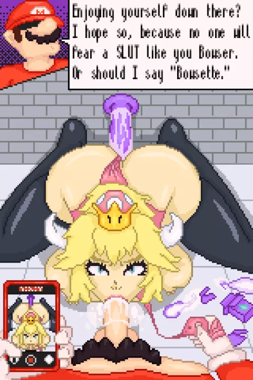 Bowsette the Slut