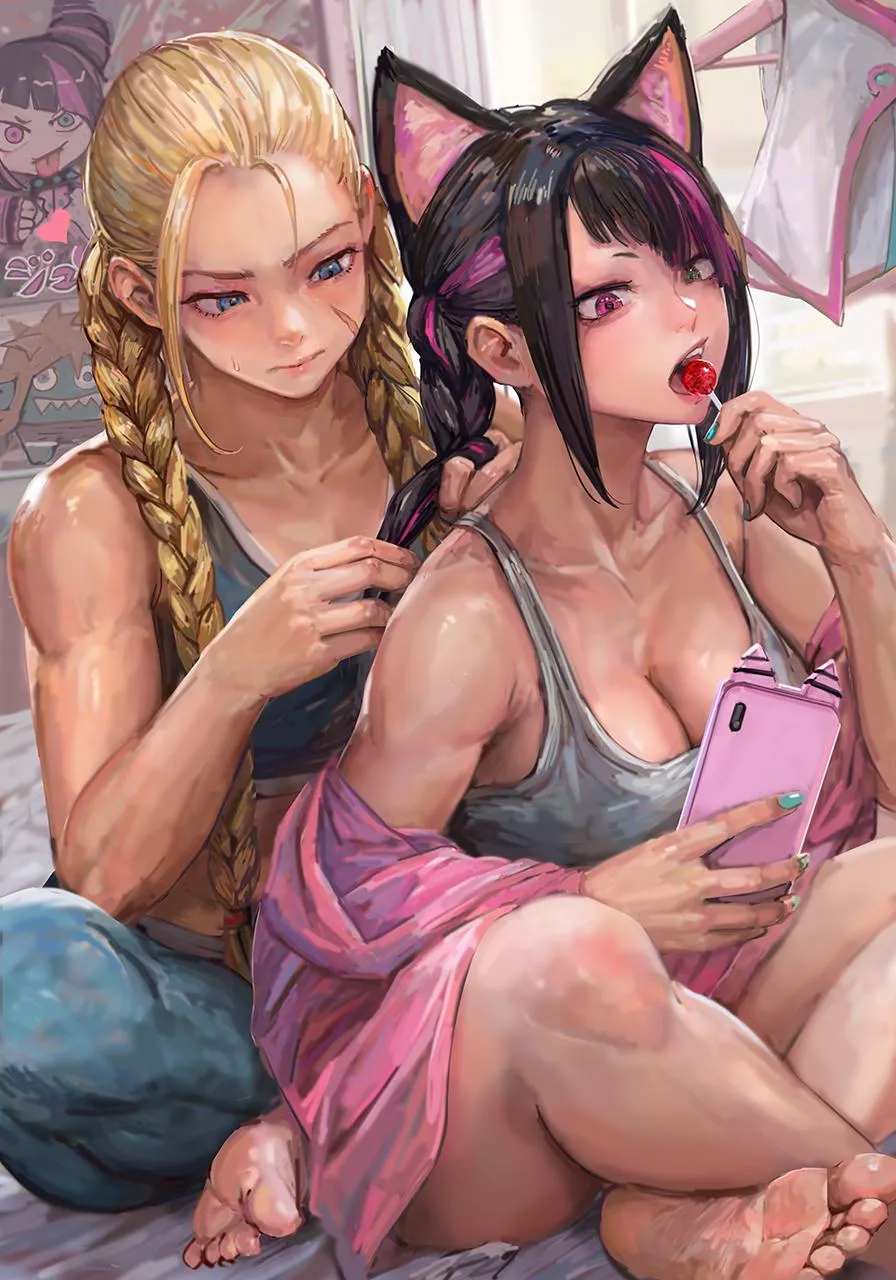 Cammy & Juri by Miche
