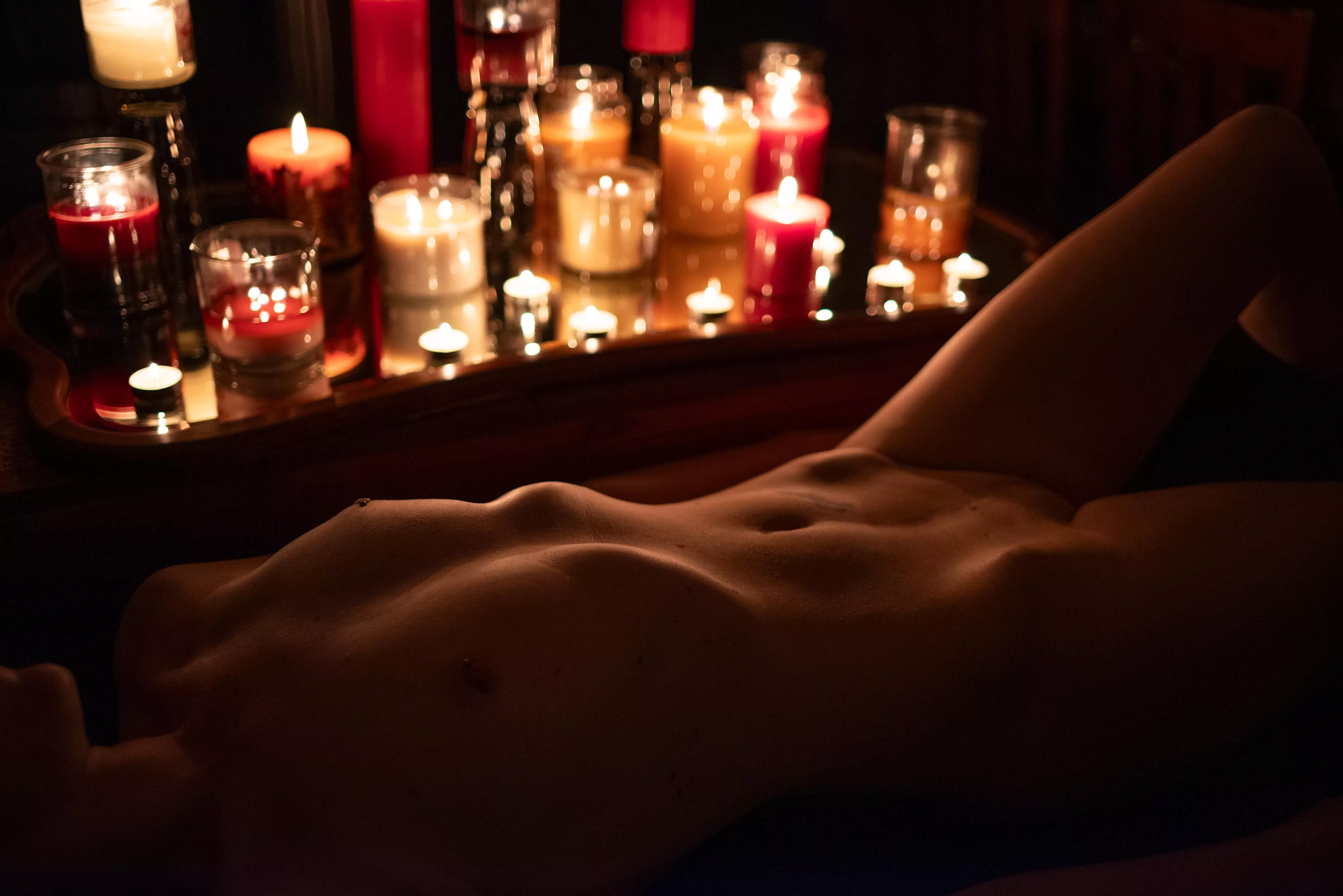 Candlelight.
