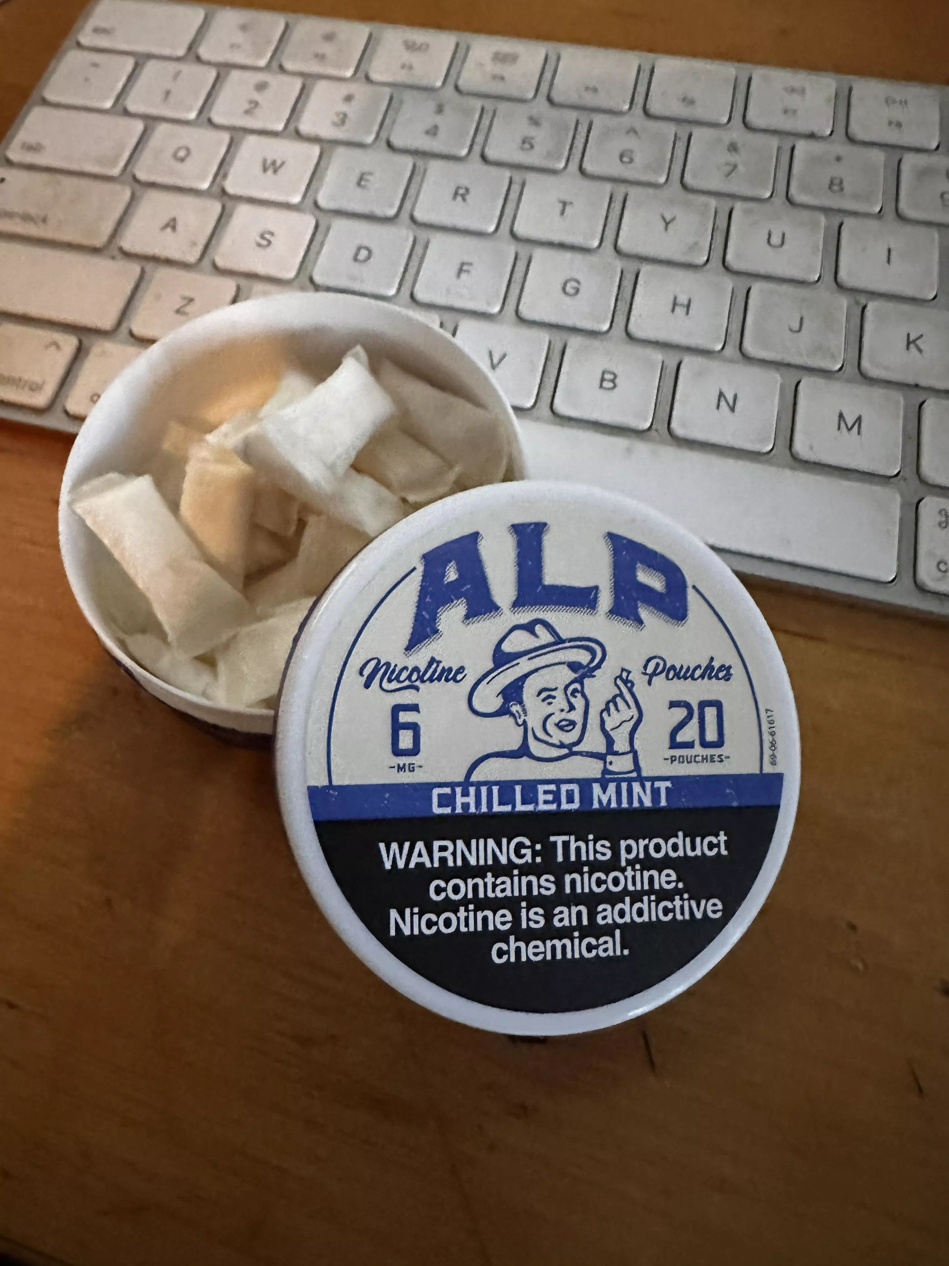 Chilled mint Alp just arrived. 