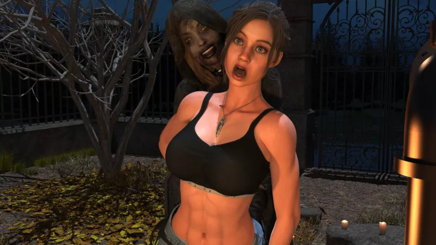 Claire Redfield X Bela Dimitrescu (audreymadeit)