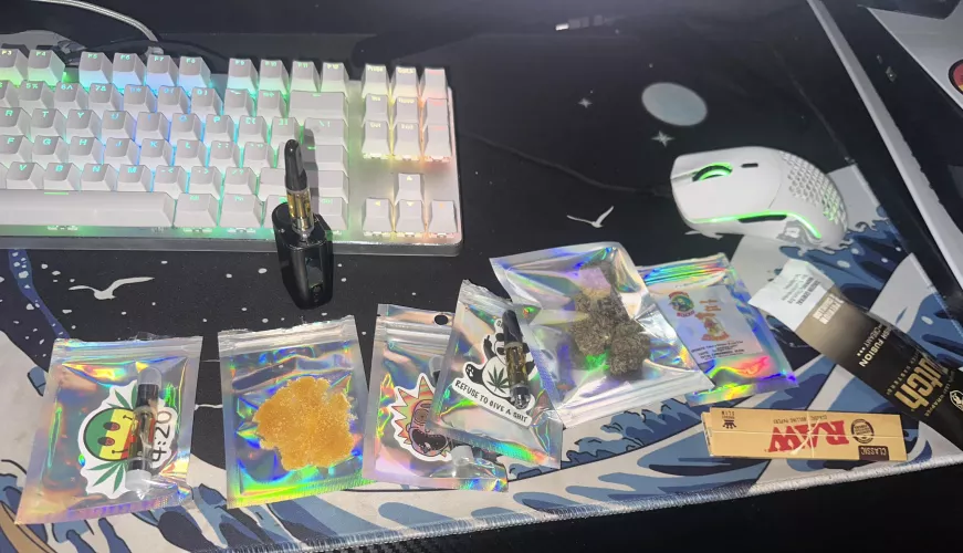 copped some homemade carts