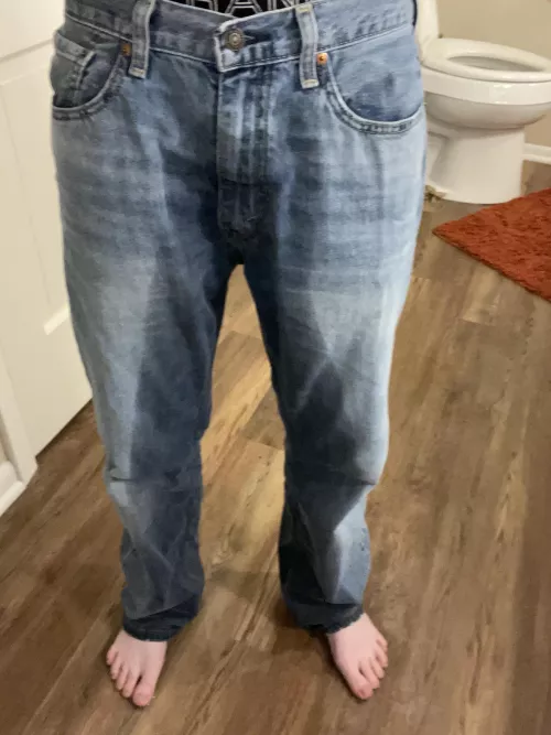 Couldn't hold it any longer!