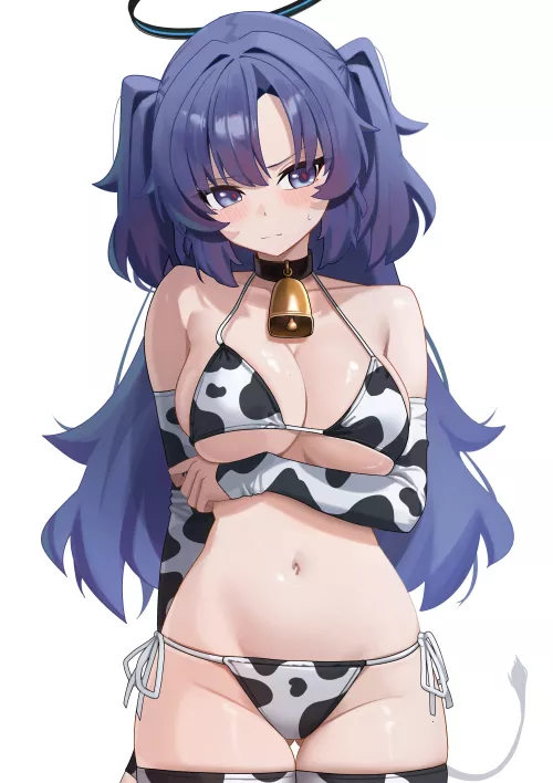 Cow print bikini Yuuka