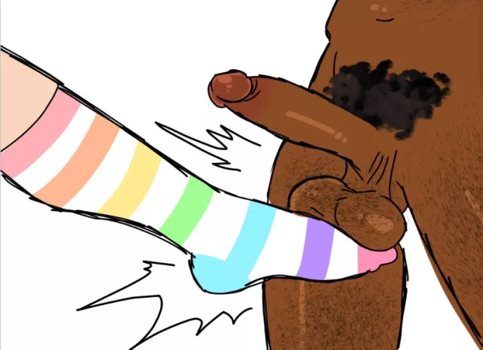 Cute Sock Busting A Pair of Nuts!!🥜 🧦💥