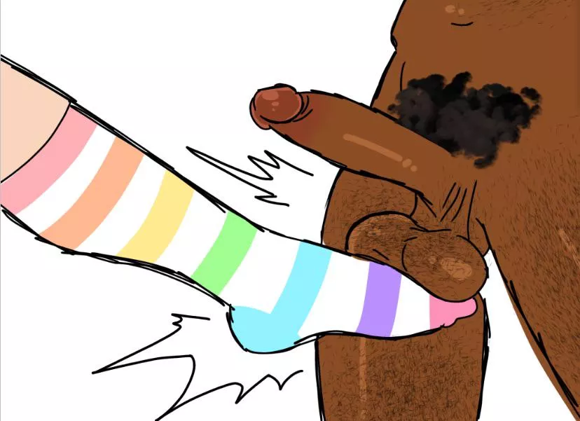 Cute Sock Busting A Pair of Nuts!!🥜 🧦💥