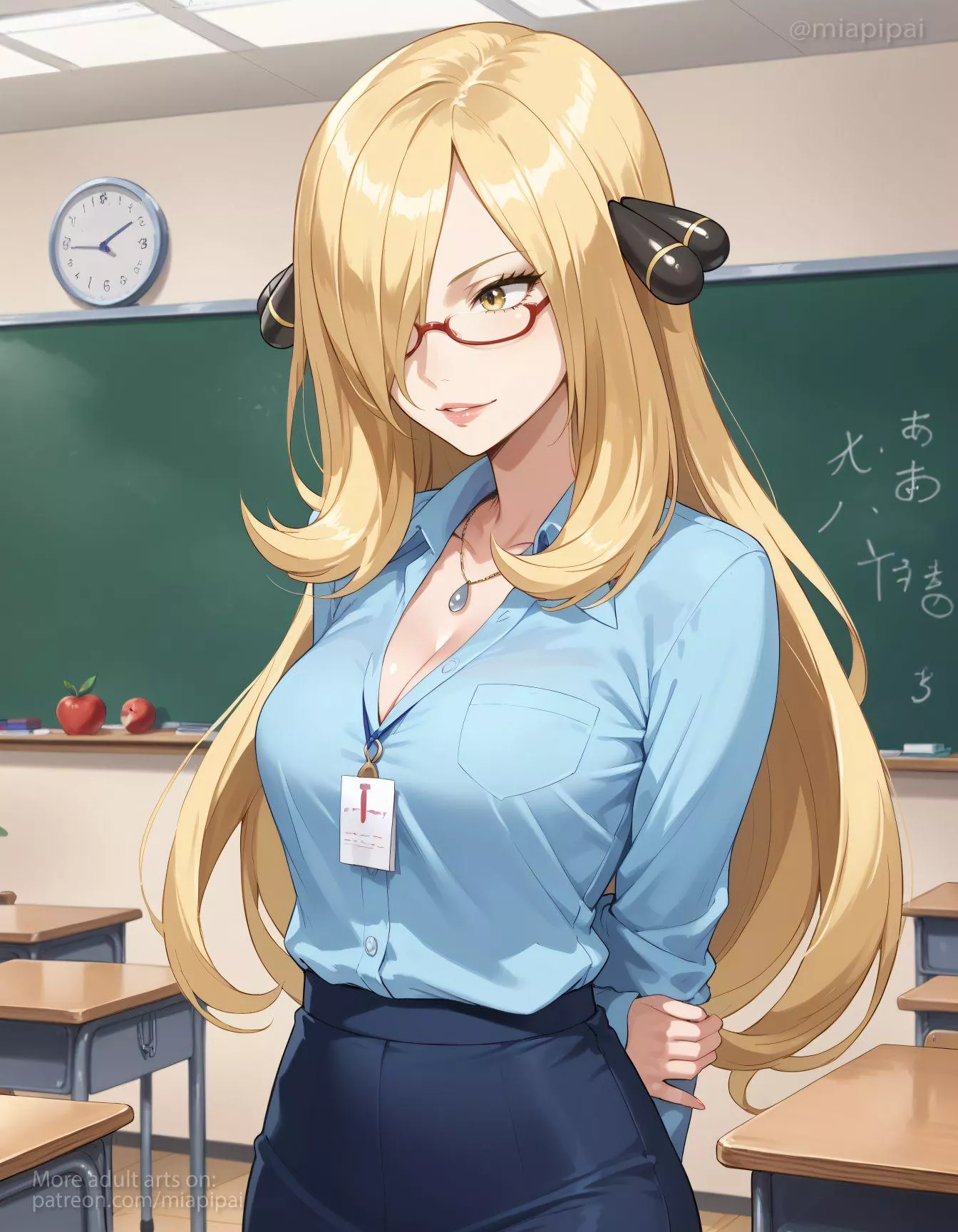 Cynthia from Pokemon