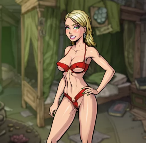 Daphne Greengrass (Innocent witches) [Sad Crab]