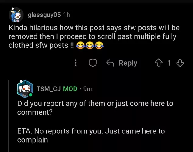 Don't be like u/glassguy05. If you see something, report it. 