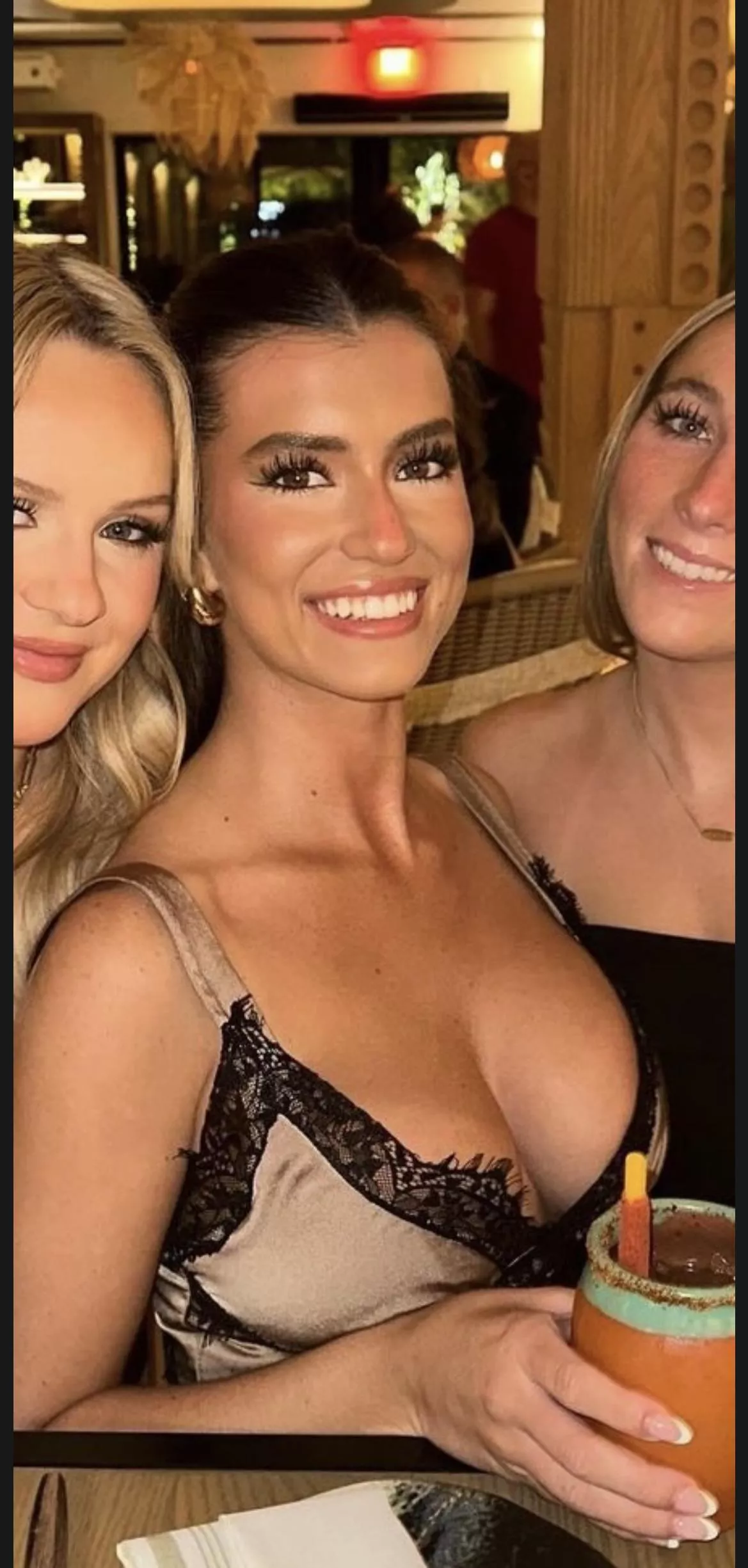 Drinking and showing off 