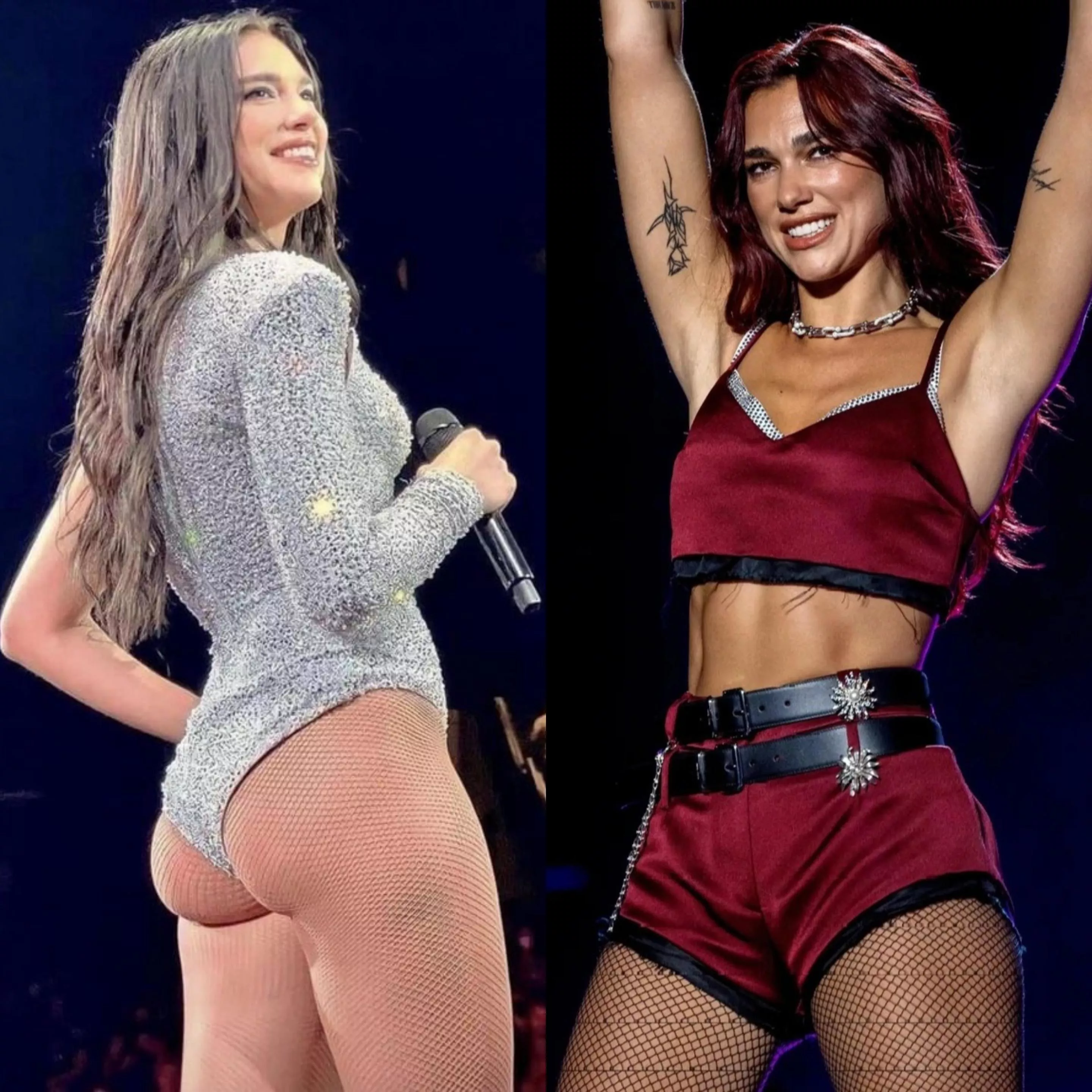 Dua puts on a show🥵