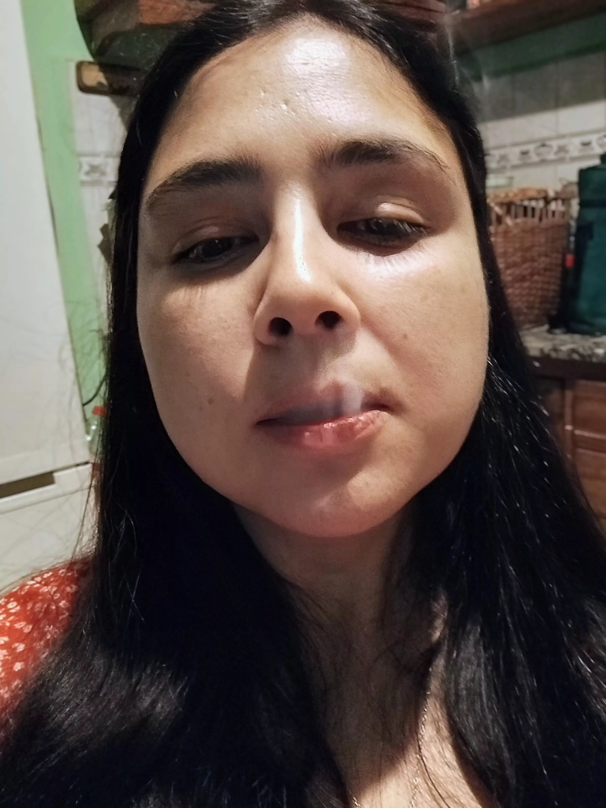 Enjoying the taste of this delicious 