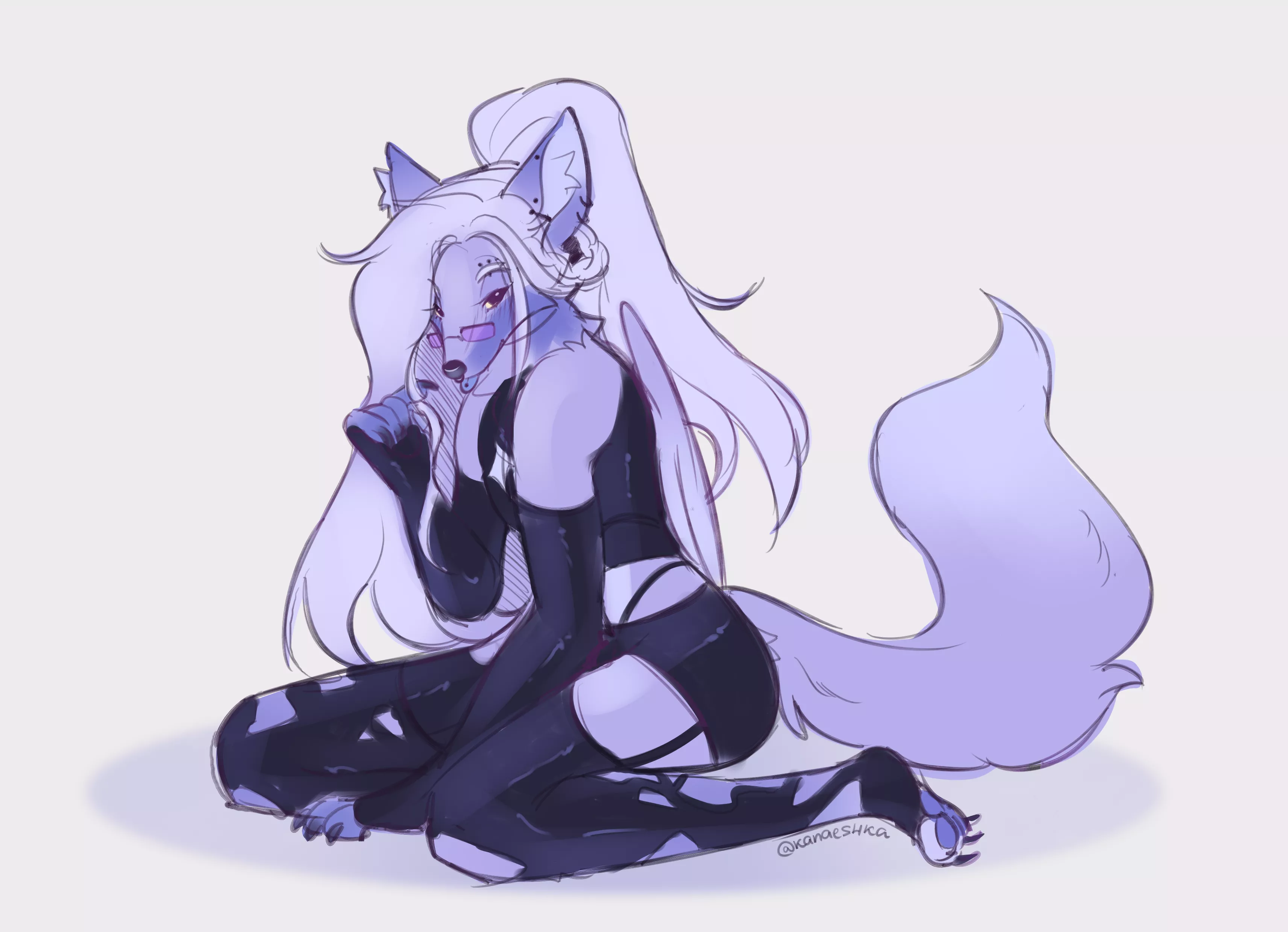 Experimental sketch (Kanaeshka) 