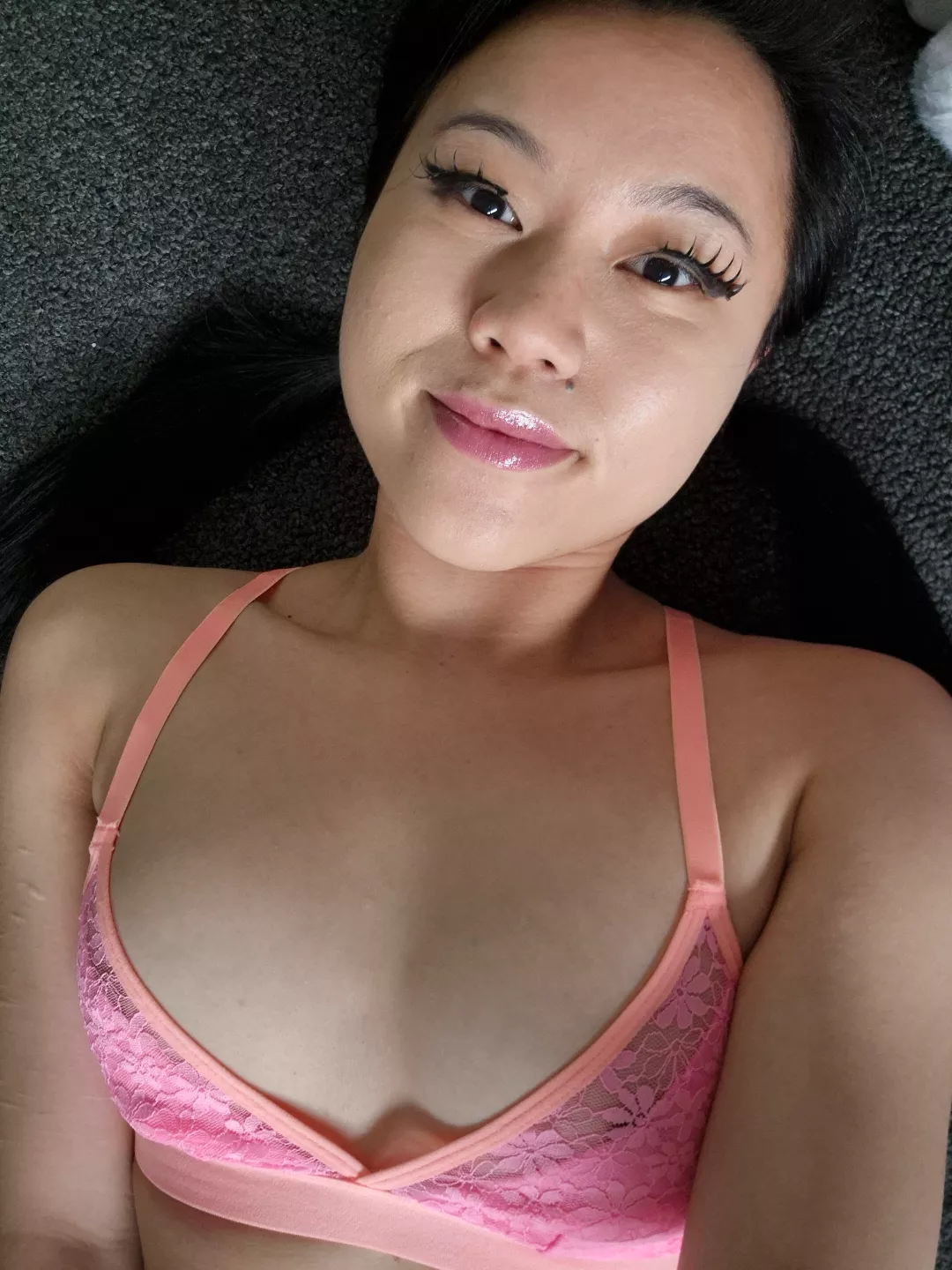 Feeling pretty on my back