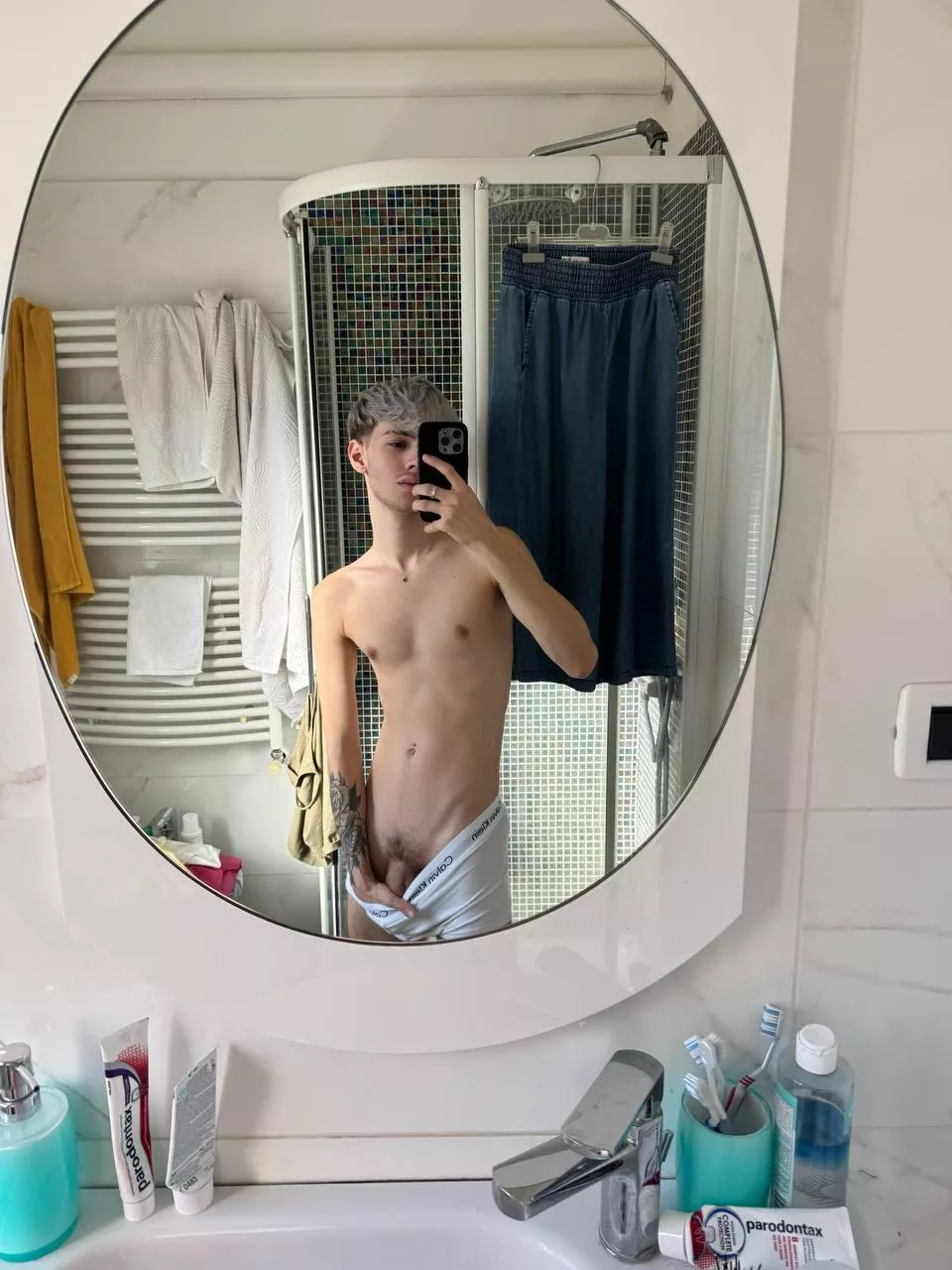 felt cute after the shower..