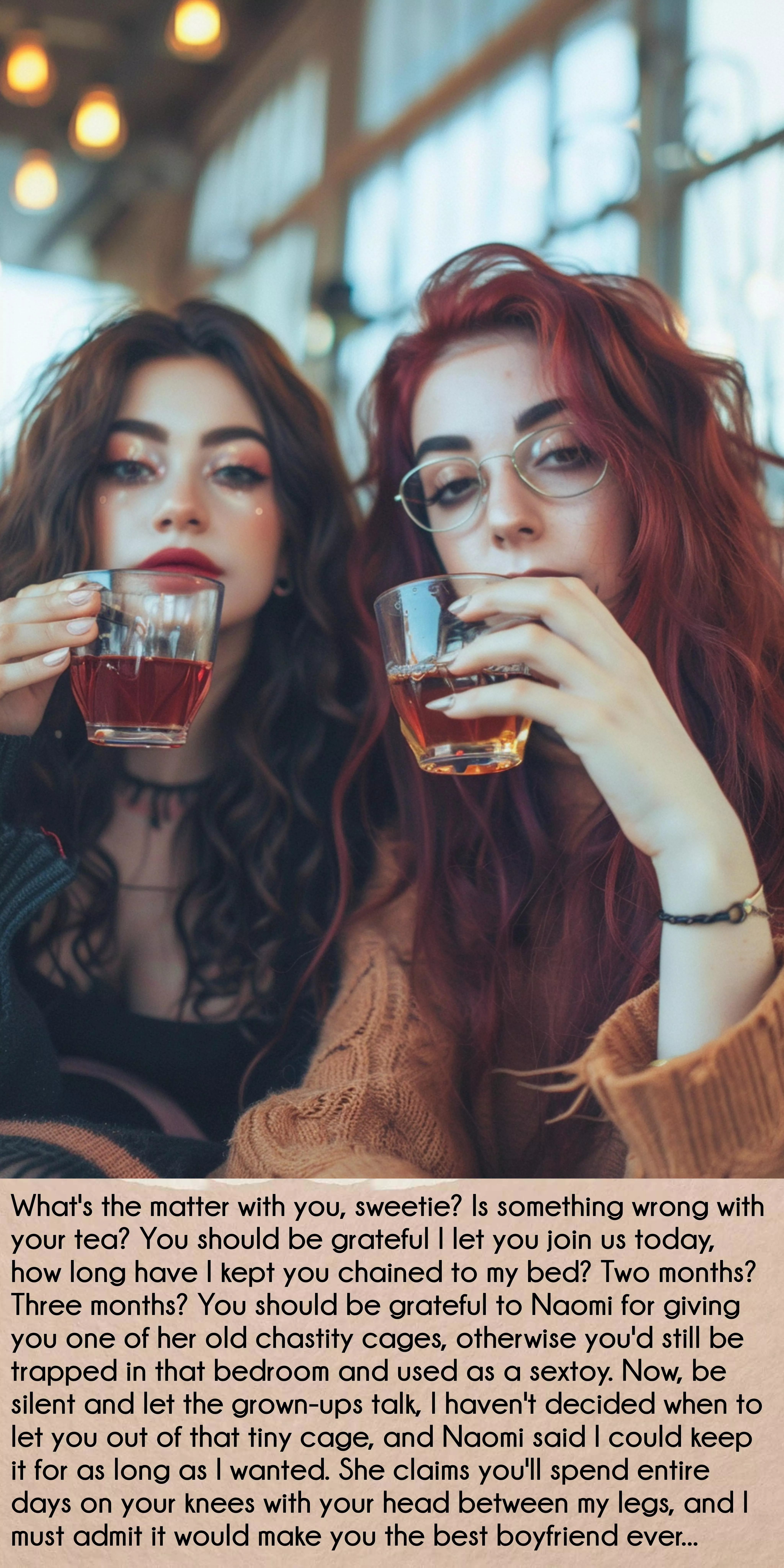 Friends help each other