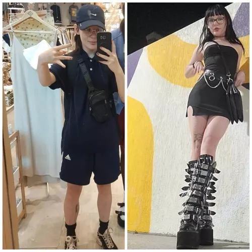 From eshay to wannabe bimbo emo slut. i want fake boobs so bad 