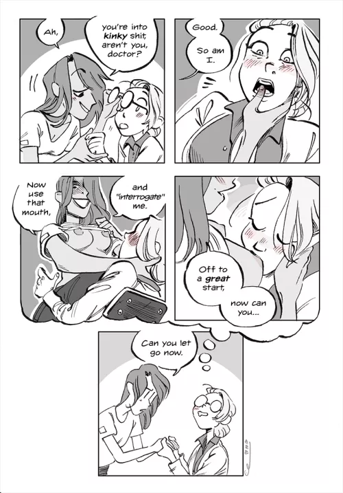 [Gogetaroomie] (D.C.) Poison Ivy teases Harley Quinn