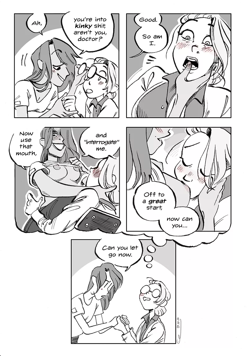 [Gogetaroomie] (D.C.) Poison Ivy teases Harley Quinn