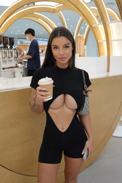 good suit for a coffee walk