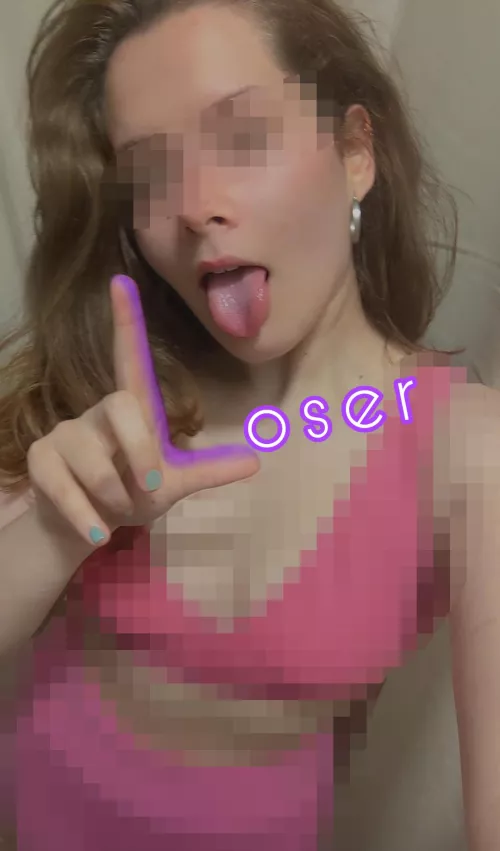 Goon & drool for my fingers and tounge. It's the most you will see