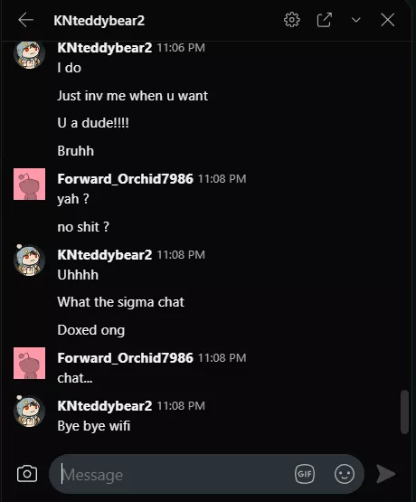 hay just a little head up for anyone =3 didnt lose wifi but yah i think hes a miner