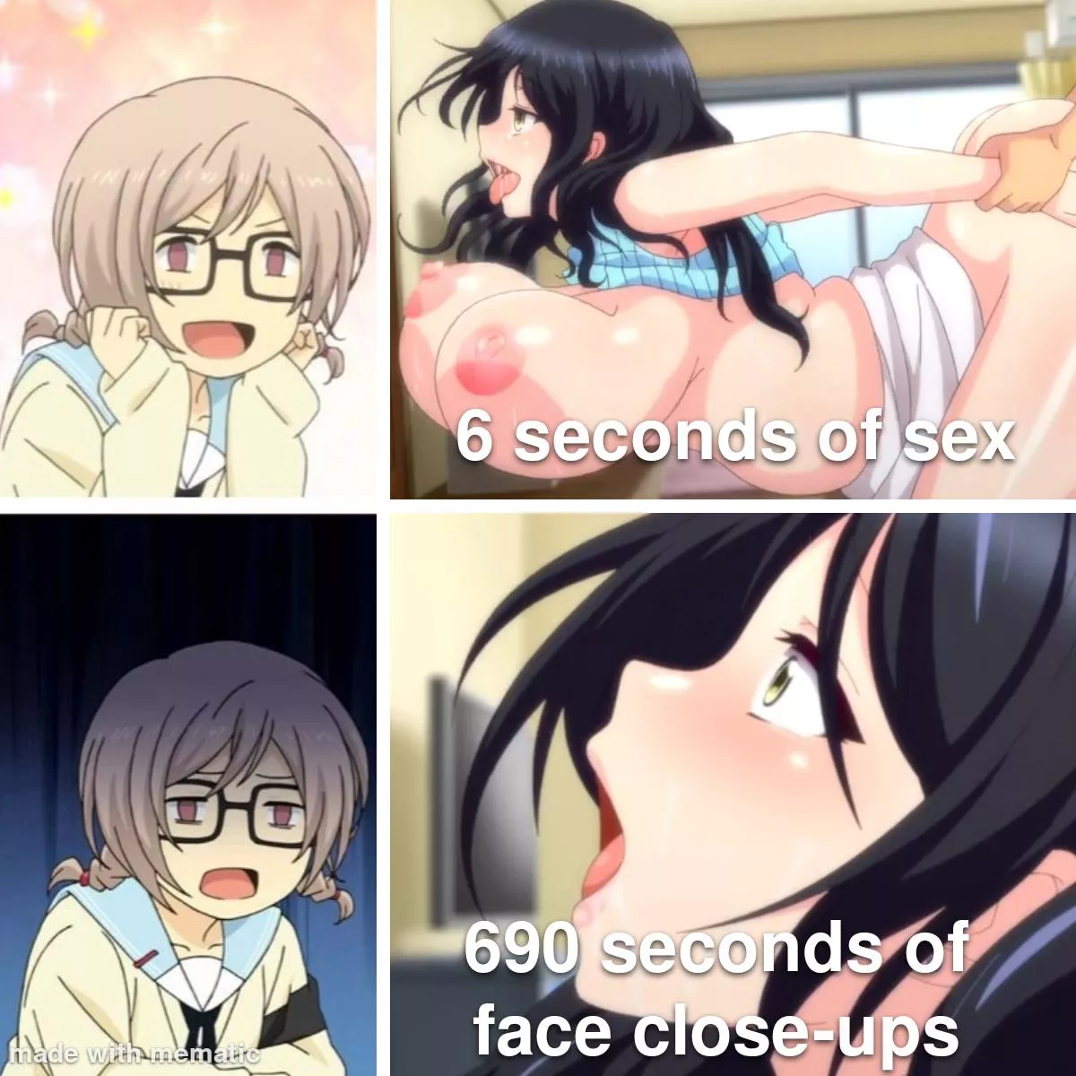 Hentai sex scenes be like!