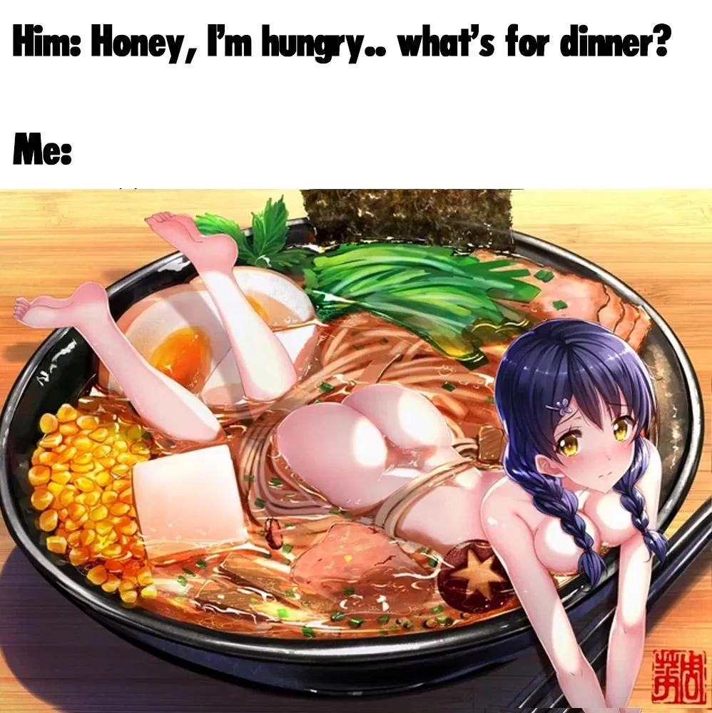 His favorite dinner 