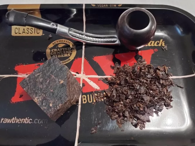 How do you prepare your plug tobacco?