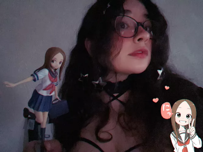 I adore collecting anime figures, can I be your anime figure too?