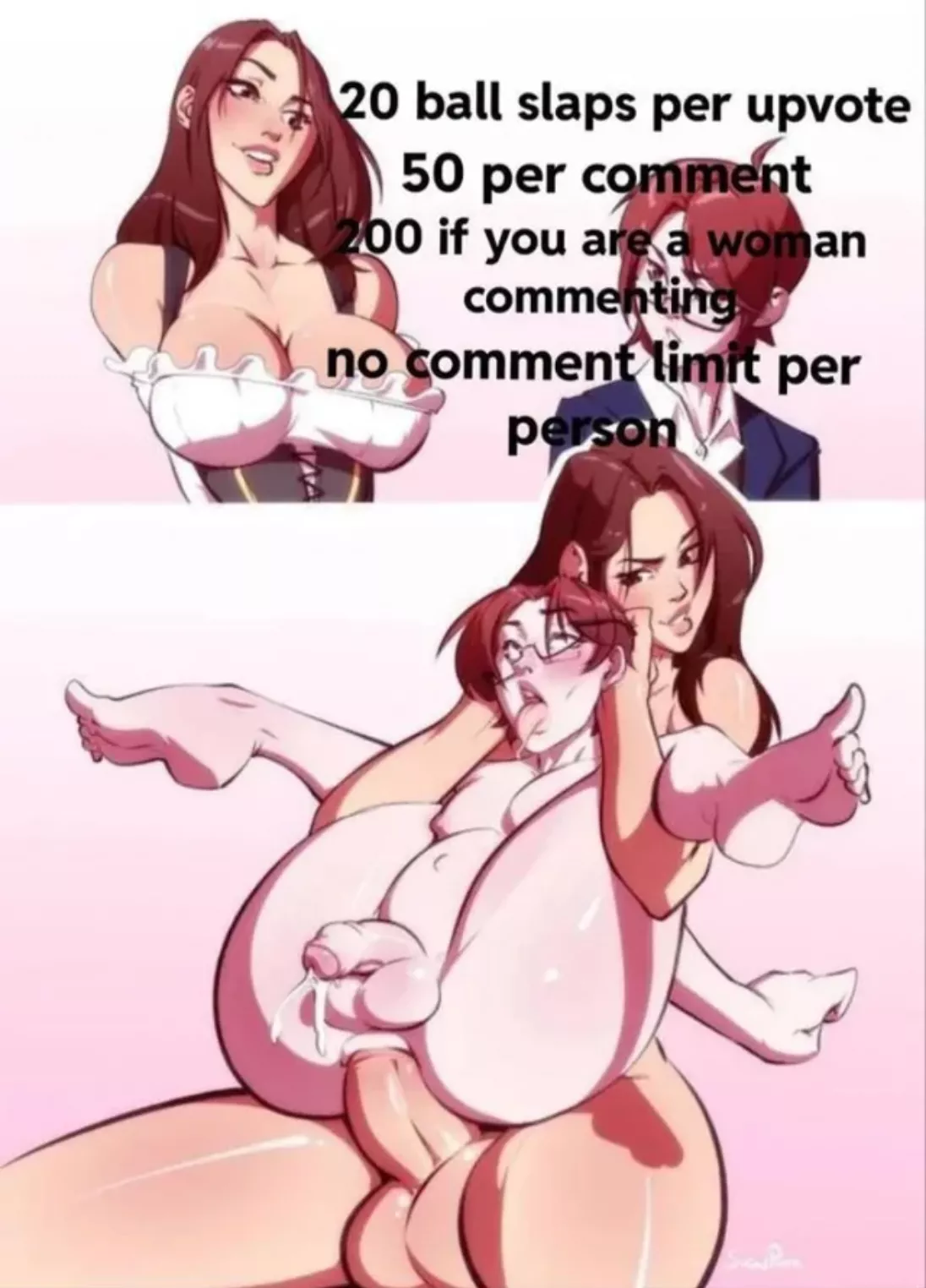 I got destroyed by u/only-you-57 super hard. Now my Balls will have to Pay the price. Don't hold Back, i deserve this!