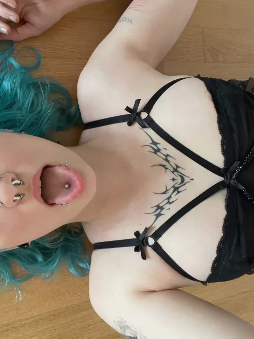 I have a lot more ink, come check it out on my OF ;)