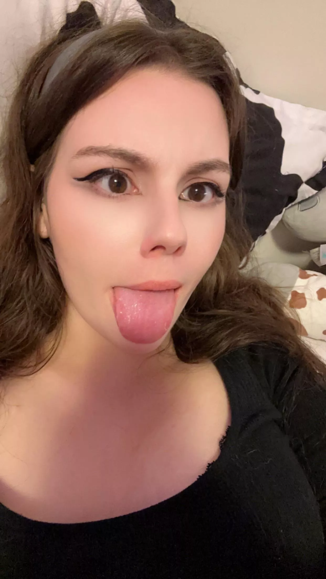 I love sticking out my tongue he he :p