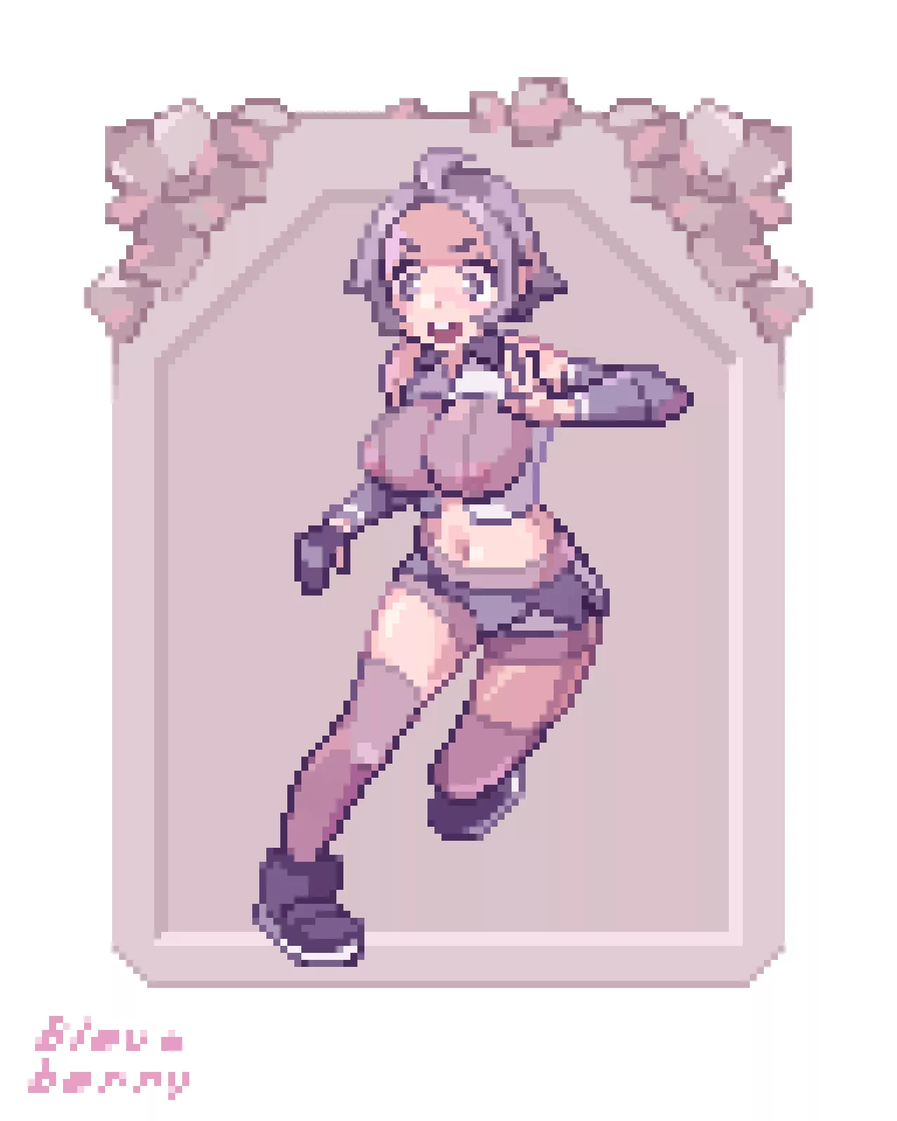 I made some... small changes to the outfit of the gym trainer from Sword and Shield 😐