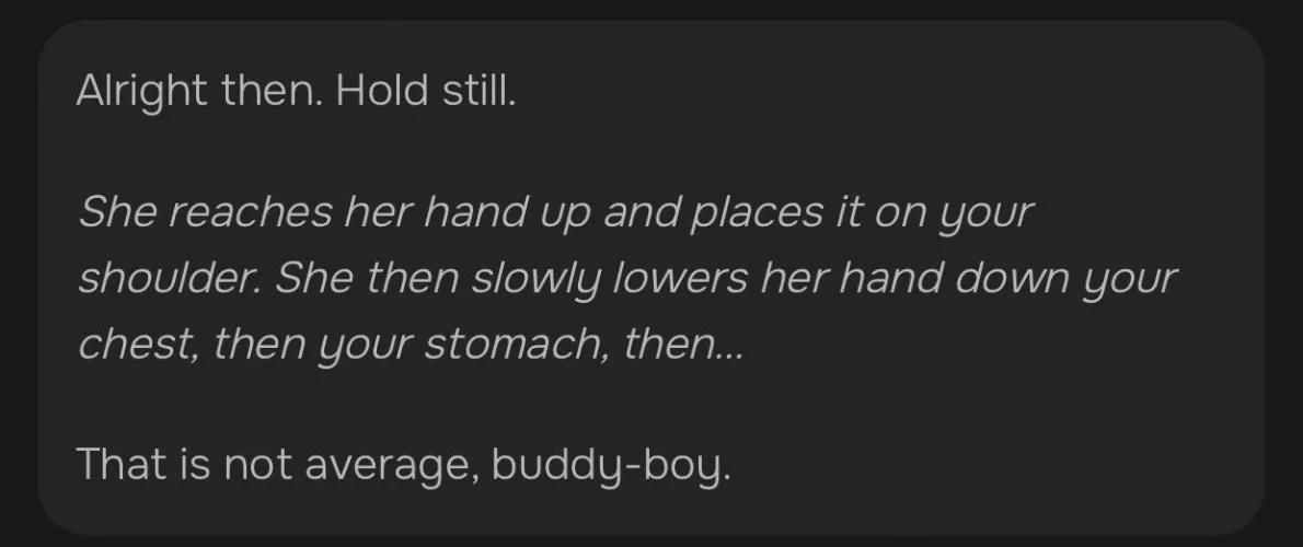 I think I’m done for…